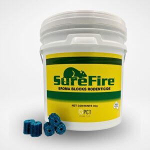 Broma Wax Blocks Insecticide 8kg product packaging on a white background