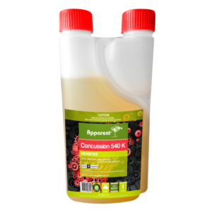CONCUSSION 540 Glyphosate Herbicide 1L bottle for large-scale weed control