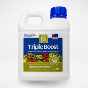 Plant of Health Triple Boost Worm Fish & Seaweed Liquid Fertiliser 1L