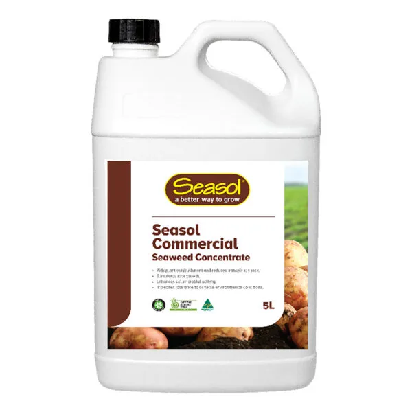 SEASOL COMMERCIAL Liquid Seaweed Concentrate 5L – Organic Plant Conditioner - additional product image 2