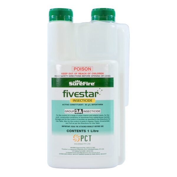 SureFire FIVESTAR Insecticide 1L - Powerful Pest Control for Gardens and Homes