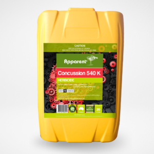 Apparent Concussion 540 K Glyphosate Herbicide 20L