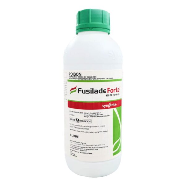 Syngenta FUSILADE FORTE 128EC Herbicide 1L - Fast Weed Control for Gardens & Farms