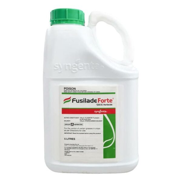 Syngenta FUSILADE FORTE 128EC Herbicide 5L - Fast Weed Control for Gardens & Farms