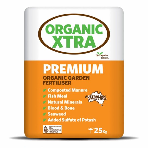 ORGANIC XTRA 25KG - 100% Organic Fertiliser for Healthy, Vibrant Gardens