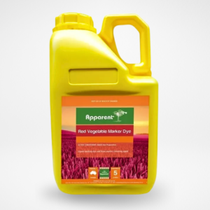 Apparent Red Vegetable Marking Dye 5L