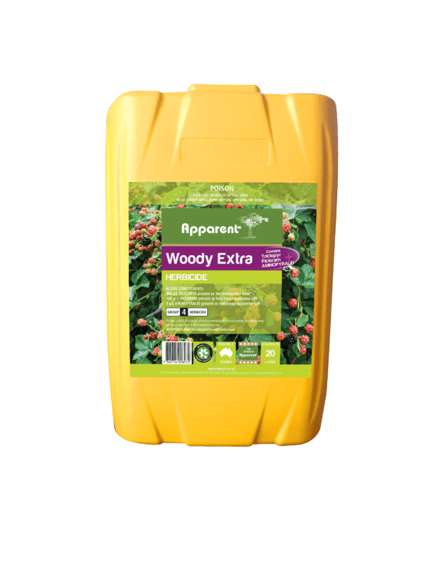 Apparent WOODY EXTRA Herbicide 20L – Powerful Solution for Tough Weed Control