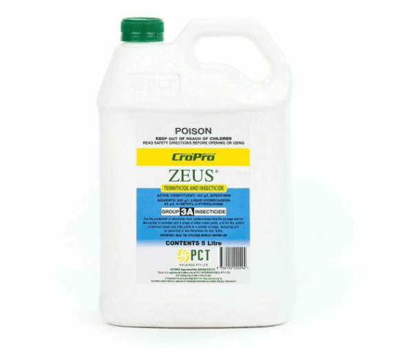 CroPro ZEUS Termiticide & Insecticide with Bifenthrin 5L – Powerful Pest Control Solution