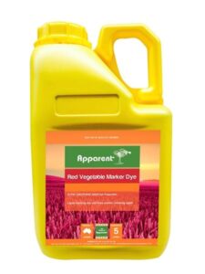 apparent red veg dye 5L
