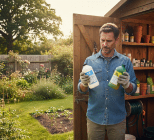 gardener chooses chemical