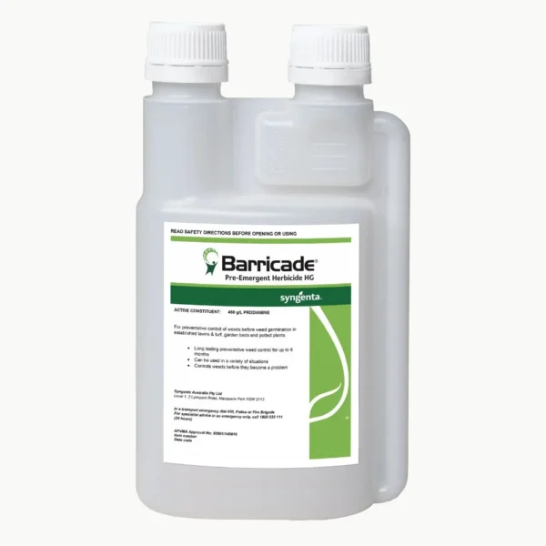 Syngenta Barricade Pre Emergent Herbicide 250 mL bottle