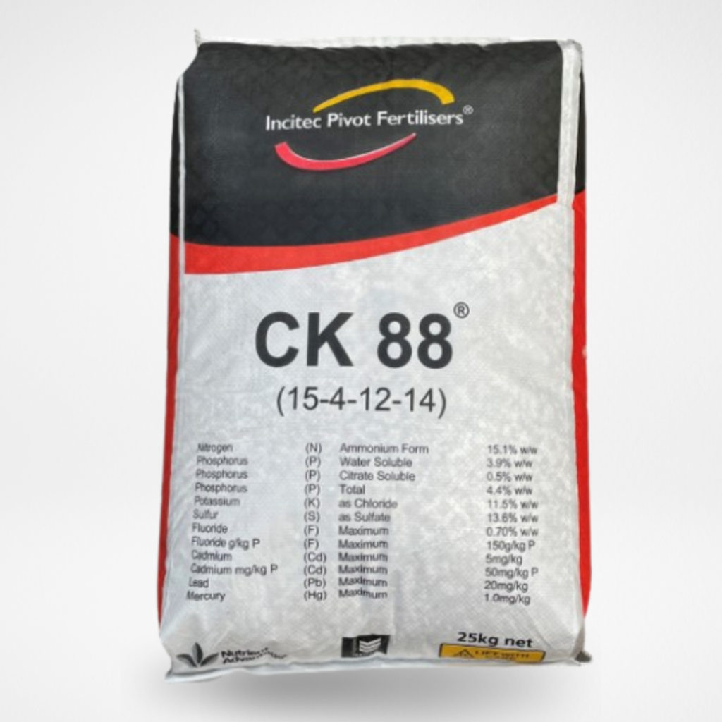 CK 88 15-4-12-14 NPK Fertiliser 25kg bag