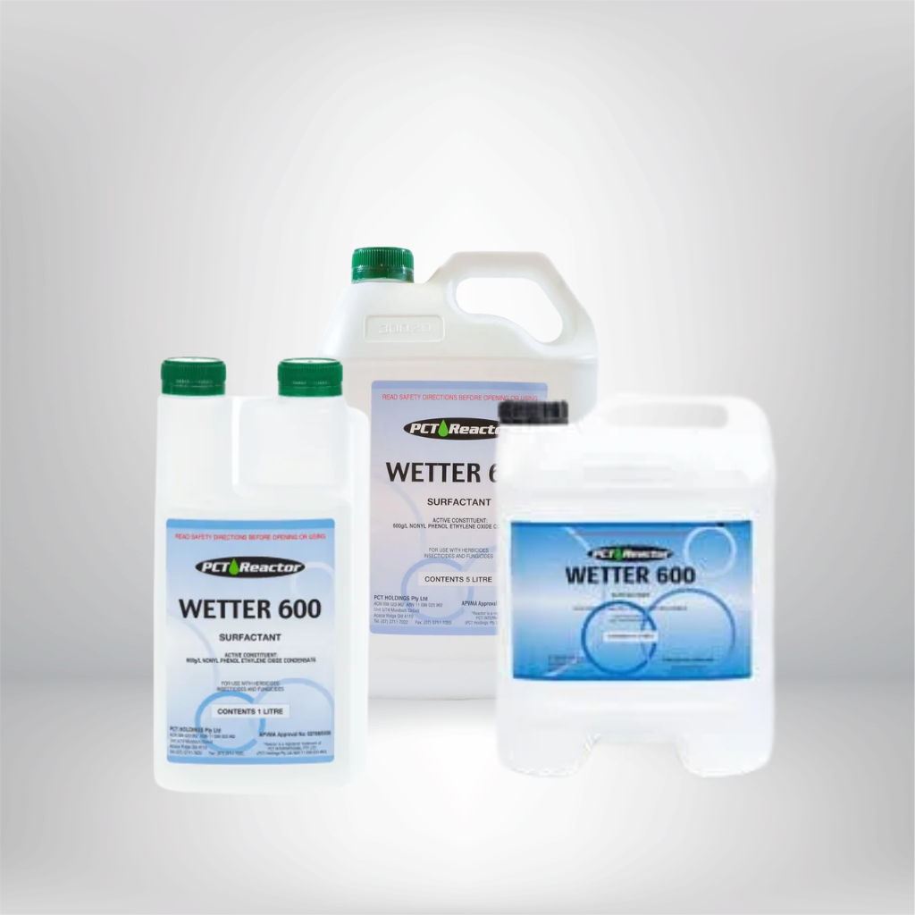Surfactant and spray additive products for improving chemical coverage and application