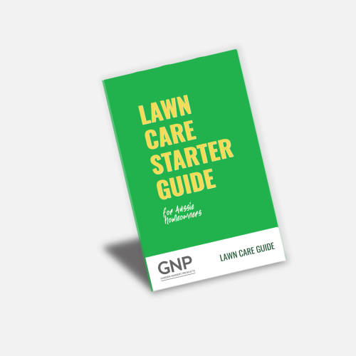 Free Lawn Care Starter Guide cover by Garden Nursery Products